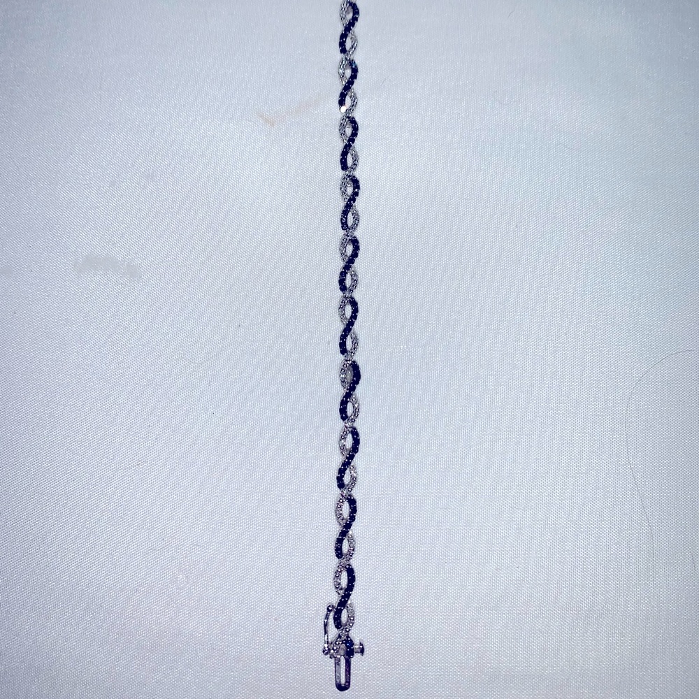 Littman Jewelers Black and White Diamond Bracelet